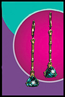 Bamboo Dangle Earrings